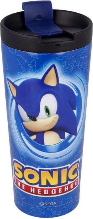 Stor Luxusní nerezový termohrnek na horké nápoje JEŽKO SONIC, 425ml, 00492 - obrázek 1