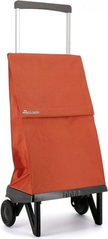 Rolser Plegamatic Original MF - skládací nákupní taška na kolečkách, oranžová - obrázek 1