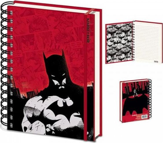 Pyramid International Zápisník Batman - Red A5 - obrázek 1