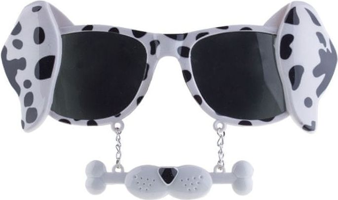 funny fashion Brýle s knírkem pes - obrázek 1