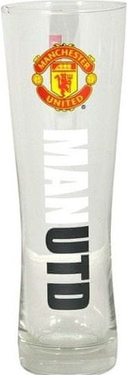 FOREVER COLLECTIBLES Vysoký pohár na pivo MANCHESTER UTD Pilsner Premium - obrázek 1