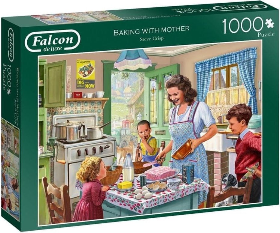 Falcon Puzzle Pečení s maminkou 1000 dílků - obrázek 1