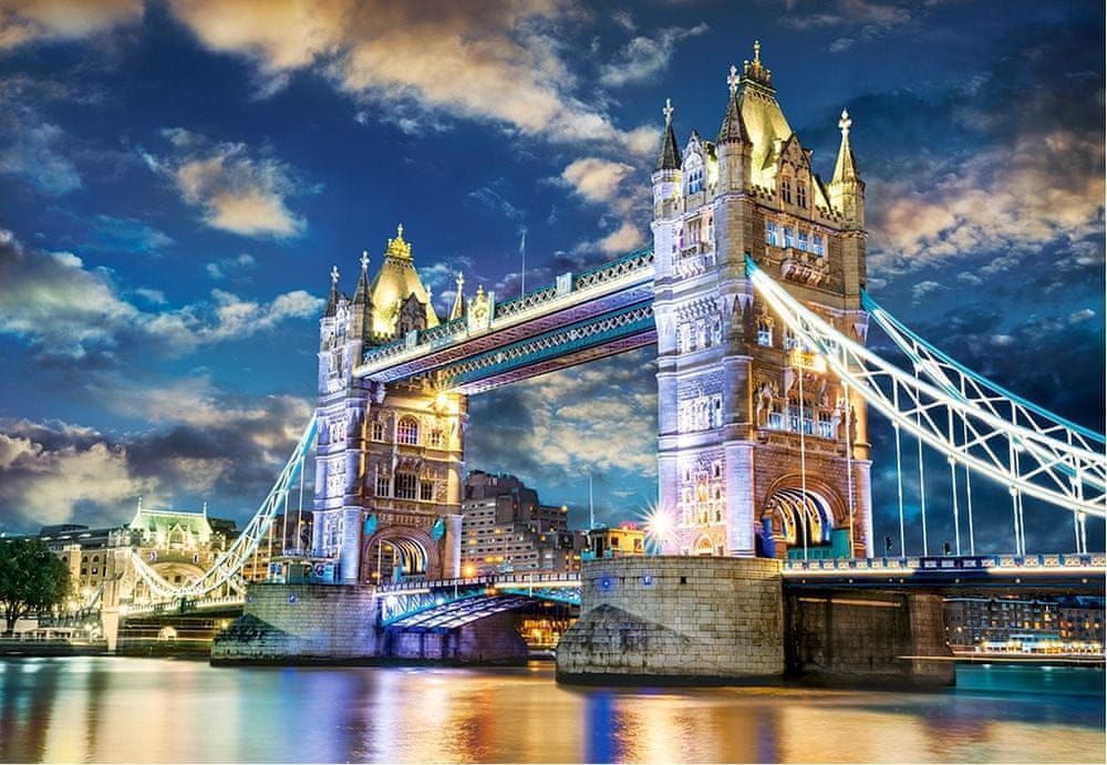 Castorland Puzzle Tower Bridge, Londýn 1500 dílků - obrázek 1