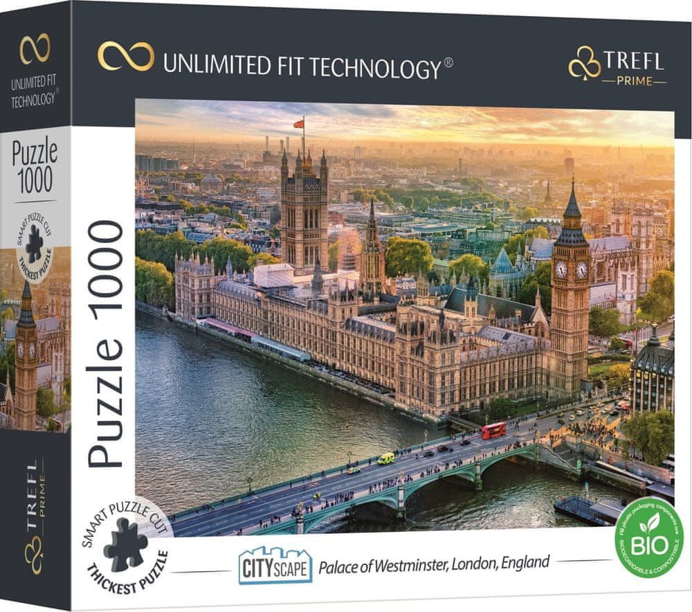 Trefl Puzzle UFT Cityscape: Westminsterský palác, Londýn 1000 dílků - obrázek 1