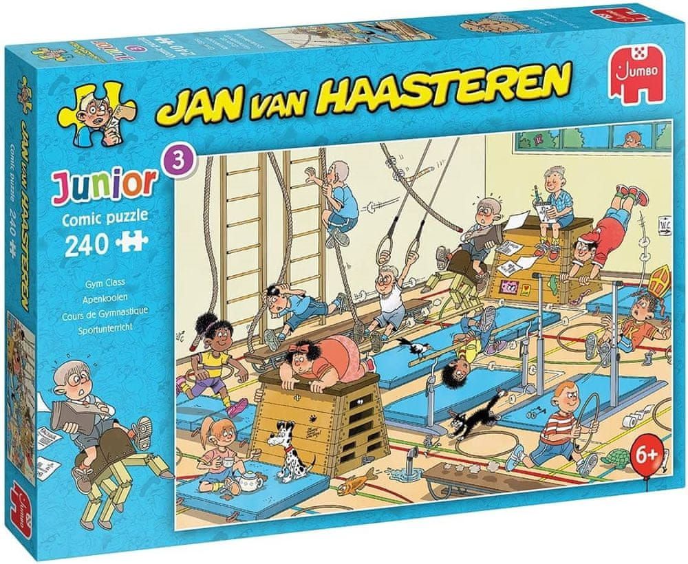 Jumbo Puzzle JvH Junior 3: Tělocvična 240 dílků - obrázek 1