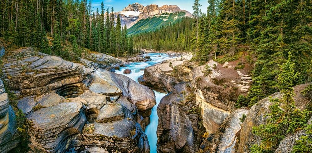 Castorland Puzzle Kaňon Mistaya, Národní park Banff, Kanada 4000 dílků - obrázek 1