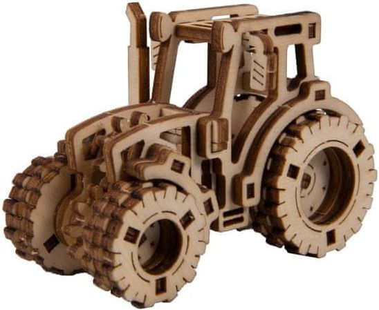 Wooden city 3D puzzle Superfast Traktor - obrázek 1
