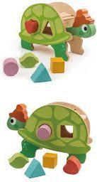 Tender Leaf Toys Dřevěná vkládačka Želva - obrázek 1
