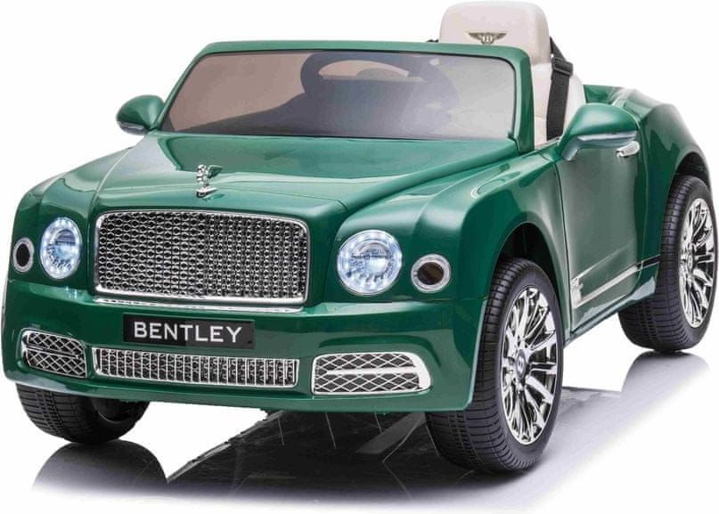 Beneo Elektrické autíčko Bentley Mulsanne 12V, Koženkové sedátko, 2,4 GHz dálkové ovládání, Eva kola - obrázek 1