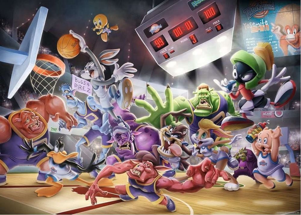 Ravensburger Puzzle Space Jam: Závěrečná smeč 1000 dílků - obrázek 1