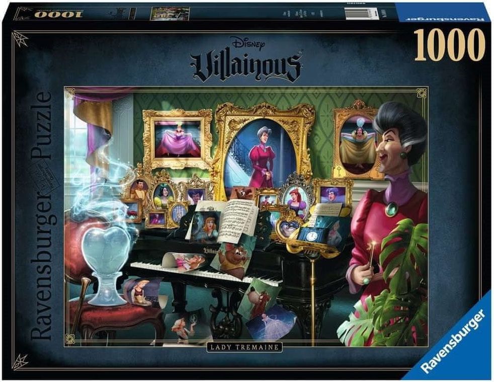 Ravensburger Puzzle Disney Villainous: Lady Tremaine 1000 dílků - obrázek 1
