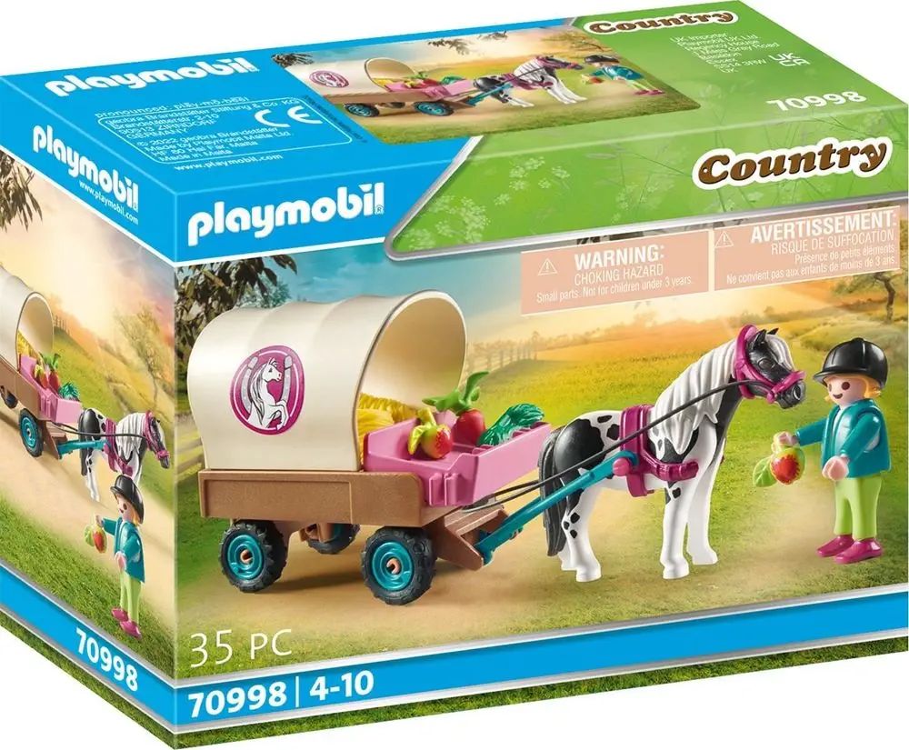Playmobil 70998 Kočár s poníkem - obrázek 1