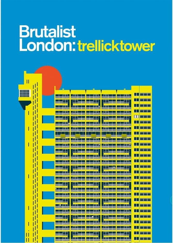 Gibsons Puzzle Brutalistický věžák, Londýn 500 dílků - obrázek 1