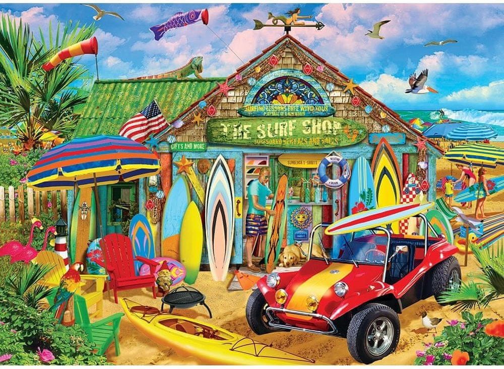 MasterPieces Puzzle Seek&Find: Zábava na pláži 1000 dílků - obrázek 1