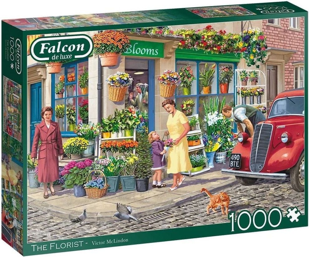 Falcon Puzzle Květinářka 1000 dílků - obrázek 1