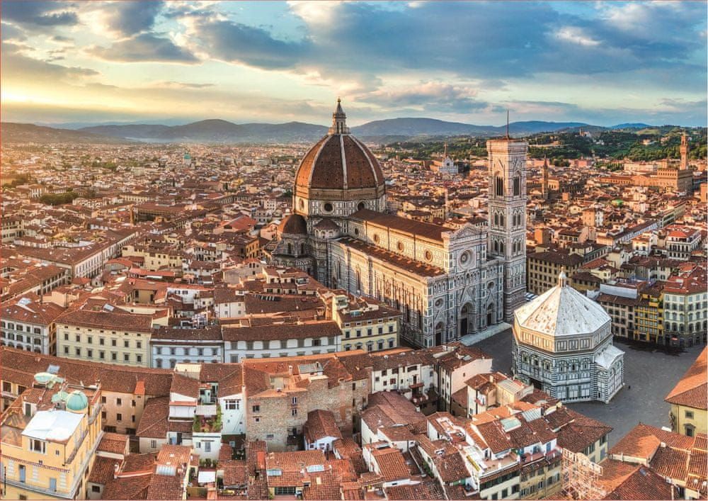 Educa Puzzle Florencie ze vzduchu 1500 dílků - obrázek 1