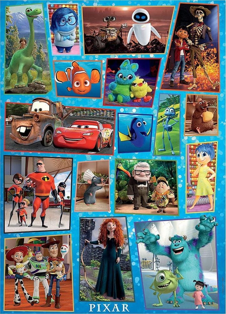 Educa Dřevěné puzzle Disney Pixar 100 dílků - obrázek 1