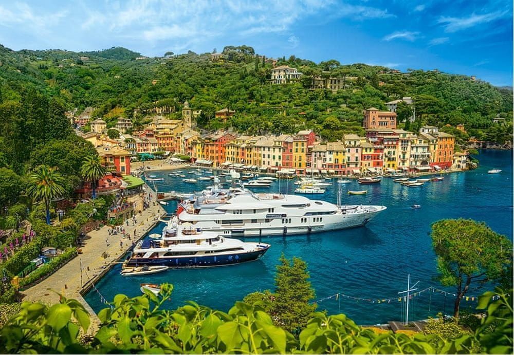 Castorland Puzzle Portofino, Itálie 1000 dílků - obrázek 1