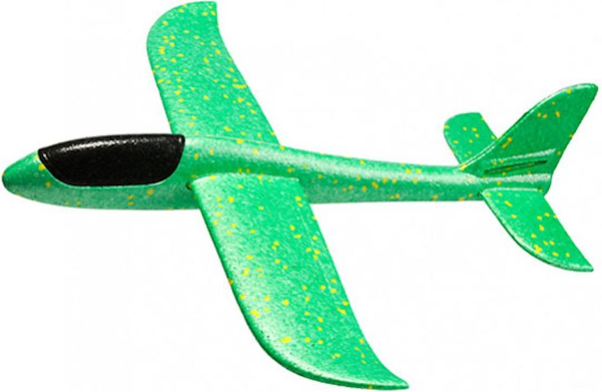 FOXGLIDER Dětské házedlo - házecí letadlo zelené 48cm EPP - obrázek 1