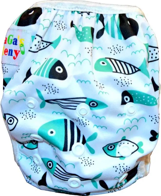 GaGa's pleny Plenkové plavky pro kojence i batolata Fish - obrázek 1