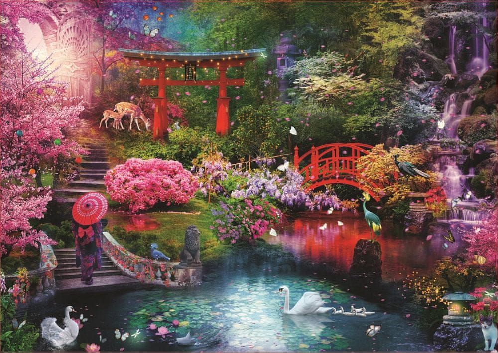 Educa Puzzle Japonská zahrada 3000 dílků - obrázek 1