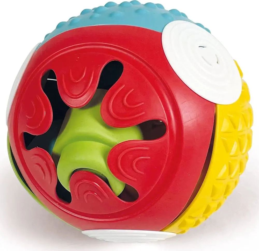 Clementoni Soft Clemmy Vkládací senzorický míček s kostkami - obrázek 1