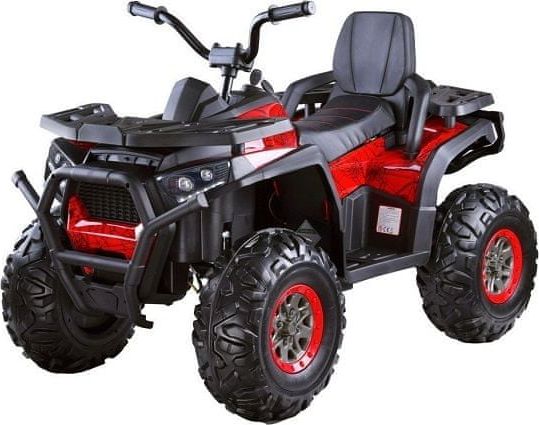 iMex Toys Dětská elektrická čtyřkolka Terrain Spider 4x4 lakovaná červená - obrázek 1