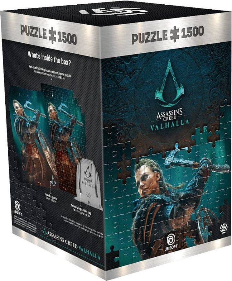 Good Loot Puzzle Assassin's Creed Valhalla - Eivor (žena) 1500 dílků - obrázek 1