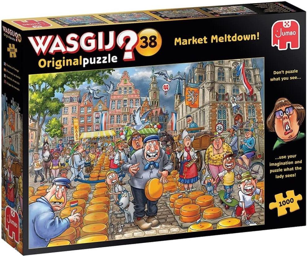 Jumbo Puzzle WASGIJ 38: Zhroucení trhu! 1000 dílků - obrázek 1