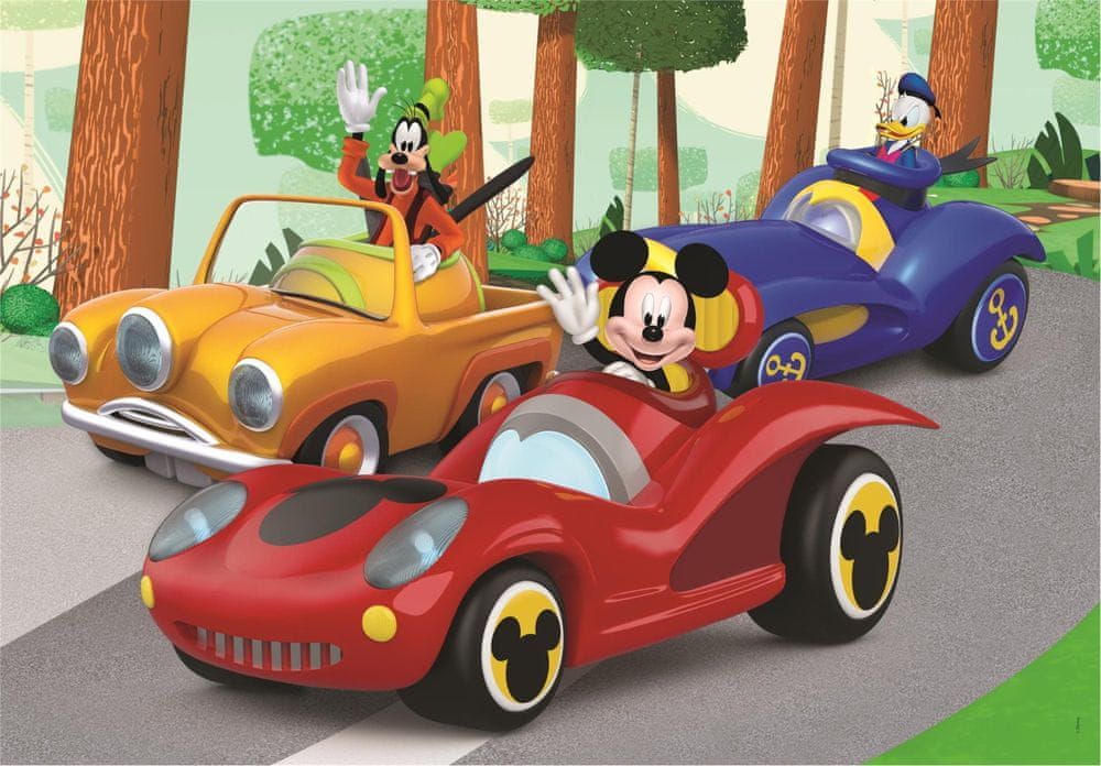 Clementoni Puzzle Mickey na výletě MAXI 24 dílků - obrázek 1