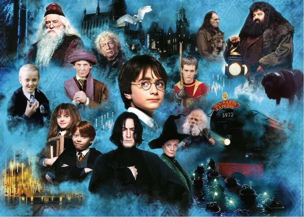 Ravensburger Puzzle Kouzelný svět Harryho Pottera 1000 dílků - obrázek 1