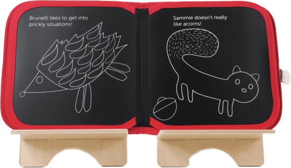 Jaq Jaq Bird Omalovánka s křídami Lesní zvířátka