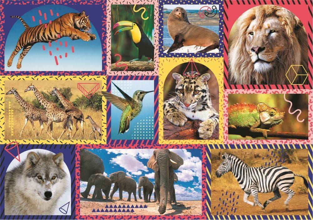 Trefl Puzzle Animal Planet: Divoká příroda 1000 dílků - obrázek 1