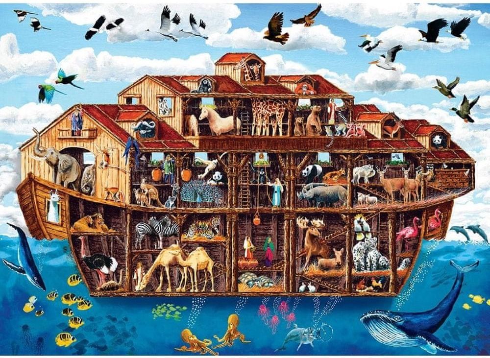 MasterPieces Puzzle Noemova archa XL 1000 dílků - obrázek 1