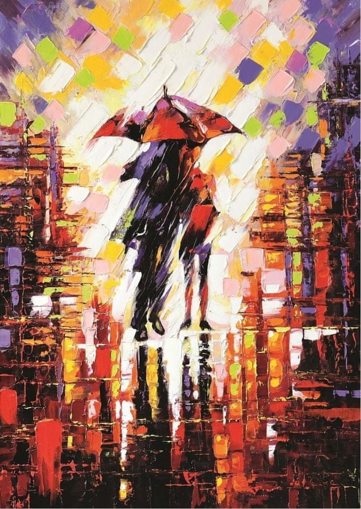 Art puzzle Puzzle Láska pod deštníkem 500 dílků - obrázek 1