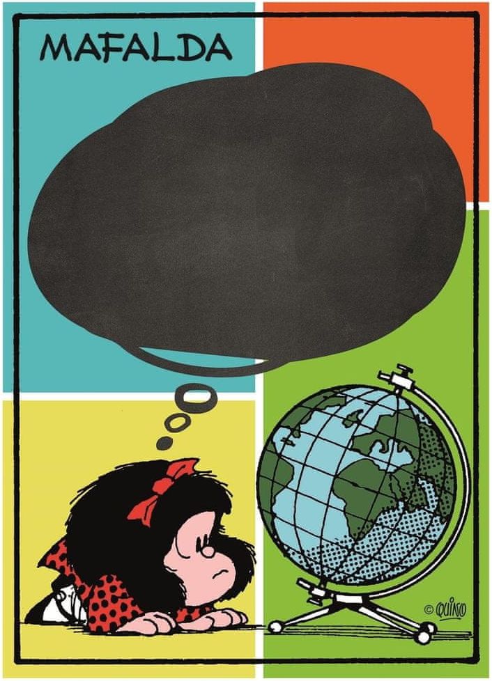 Clementoni Puzzle tabule Mafalda 1000 dílků - obrázek 1