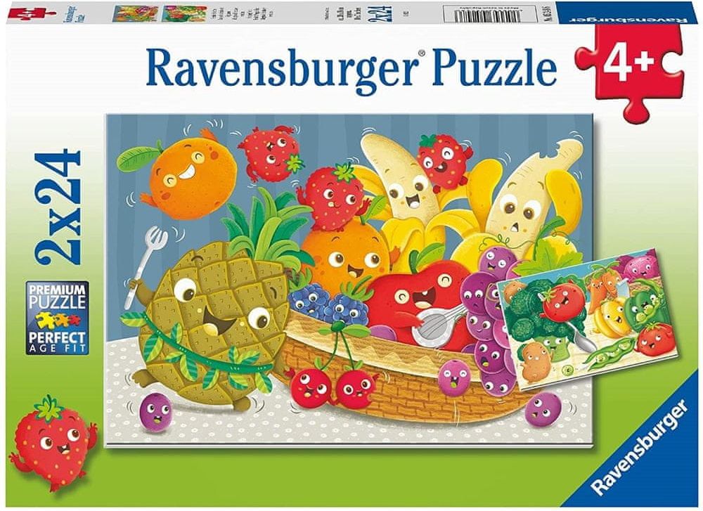 Ravensburger Puzzle Drzé plody 2x24 dílků - obrázek 1