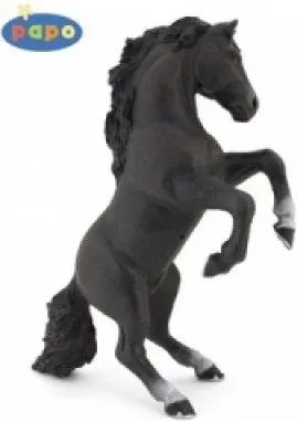 Kůň vzepjatý černý - obrázek 1