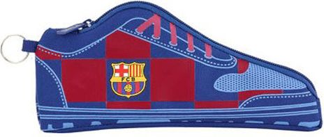 CurePink Penál na tužky - 2D kopačka FC Barcelona: vzor 11929 (24 x 10 x 2 cm) - obrázek 1