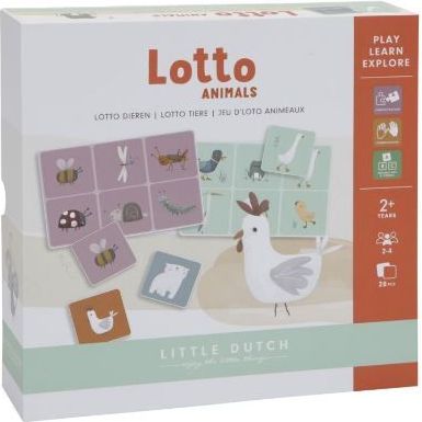 Little Dutch Lotto hra zvířátka - obrázek 1