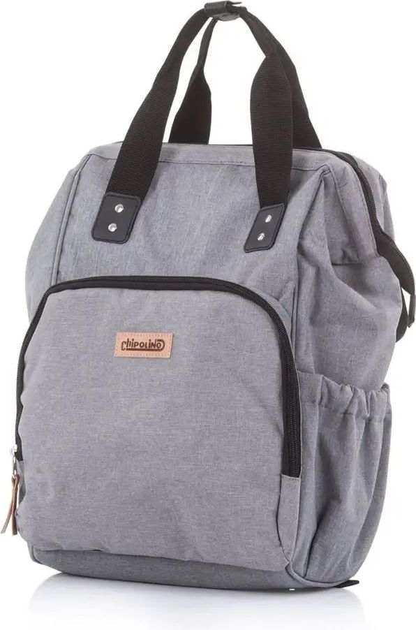 Chipolino Přebalovací taška/batoh Grey Linen - obrázek 1