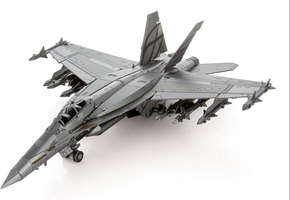 Metal Earth 3D puzzle Stíhačka F/A-18 Super Hornet - obrázek 1