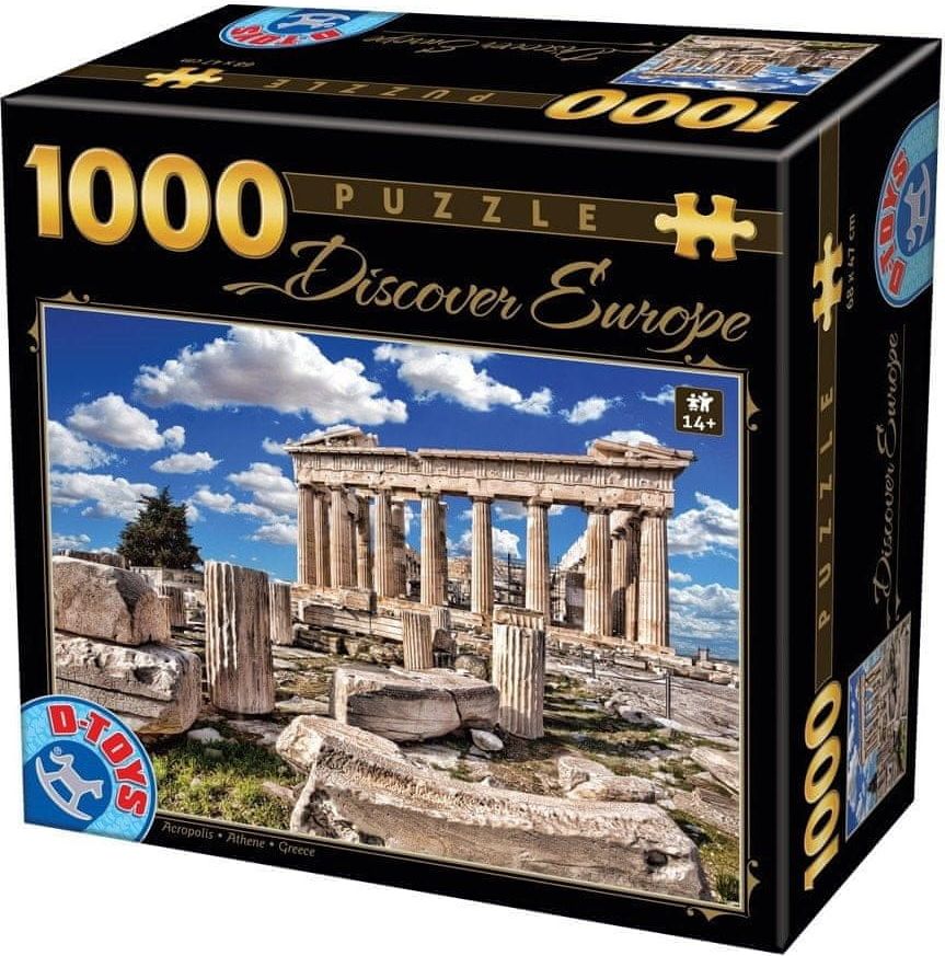 D-Toys Puzzle Acropolis, Řecko 1000 dílků - obrázek 1