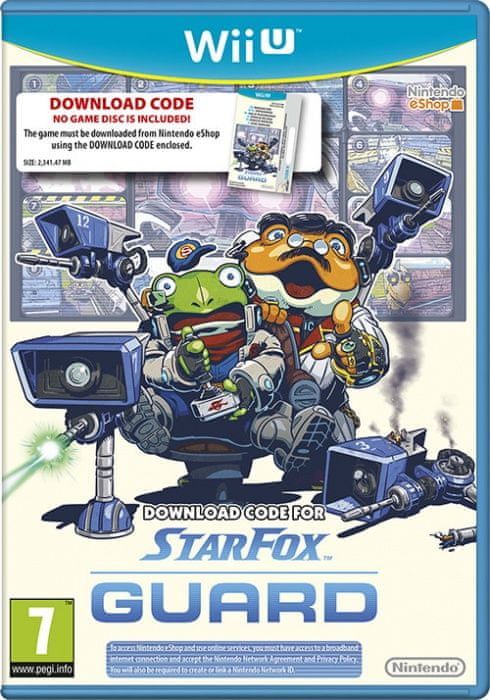 Nintendo WiiU Star Fox Guard (Download card only) - obrázek 1