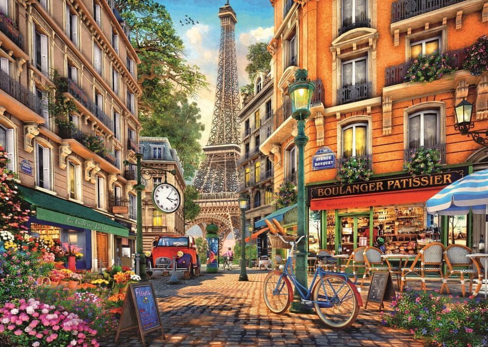 Trefl Puzzle Odpoledne v Paříži 2000 dílků - obrázek 1