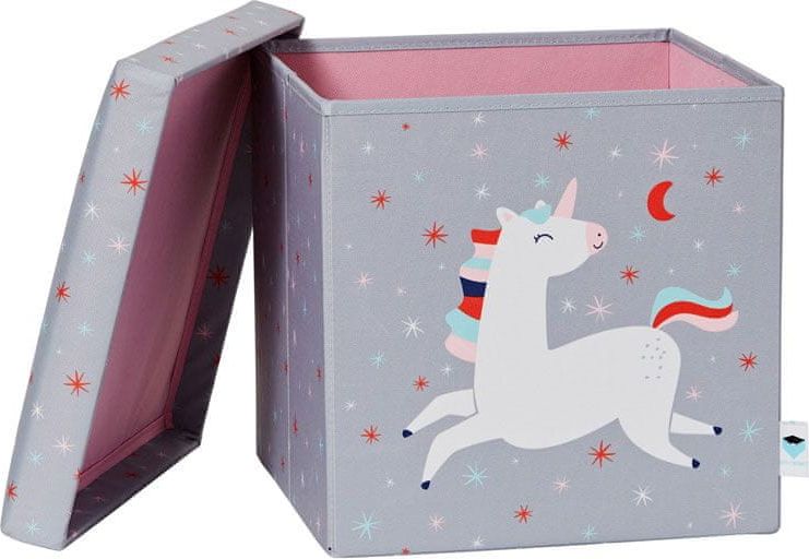Love It Store It Box na hračky / židle, Happy Kids - Unicorn - obrázek 1