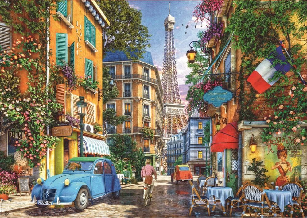 Educa Puzzle Staré pařížské ulice 4000 dílků - obrázek 1