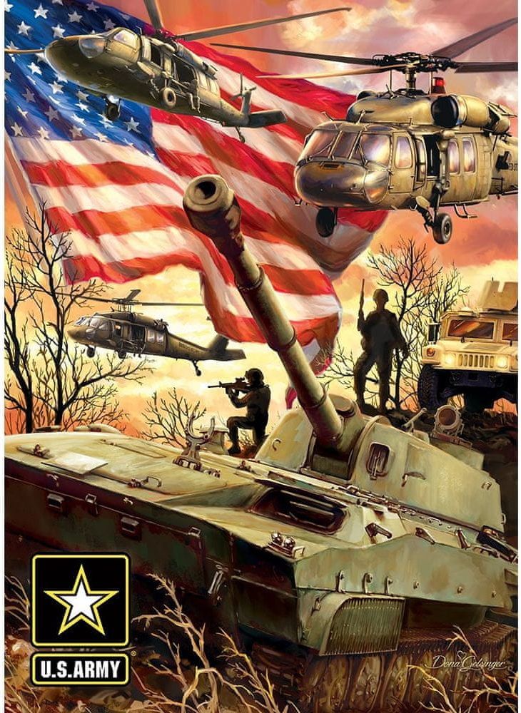 MasterPieces Puzzle U.S Army: Palebná síla 1000 dílků - obrázek 1