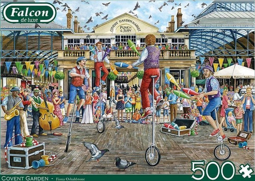 Falcon Puzzle Žongléři v Covent Garden 500 dílků - obrázek 1