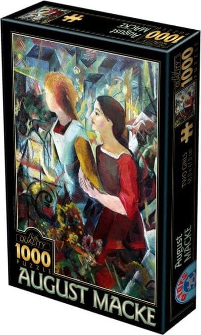 D-Toys Puzzle Dvě dívky 1000 dílků - obrázek 1